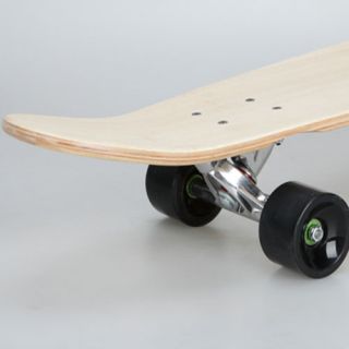 Natural Bamboo Kicktail Longboard Skateboard Complete 9"X40"