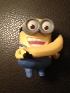 Kids Toy McDonalds Happy Meal Despicable Me Minion Dave Banana Figure 3 New