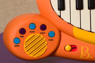 Kids Toy Piano Cat Keyboard Working Musical Instrument Microphone Song Book