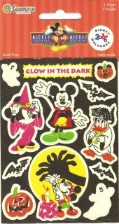 Sandylion Mickey Mouse Halloween Glow in The Dark Vintage BNIP