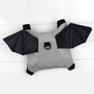 Baby Kids Toddler Walk Safety Harness Backpack Bat Bag Walking Wings Rein Strap