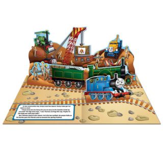 New Thomas The Tank Engine Steam Engine Celebration Pop Up Sound Book 3D Fun
