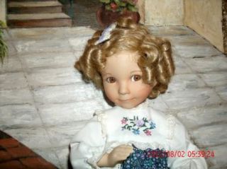 Dianna Effner Signed Shirley Temple Doll 466E 15"