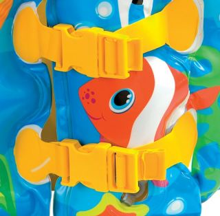 Intex Fun Fish Child Swim Vest Inflatable Kids Life Jacket 59661EP