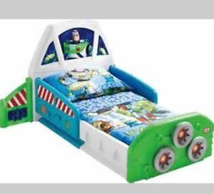 Disney Toy Story Buzz Lightyear Spaceship Toddler Bed