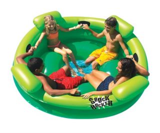 New Swimline 9056 Swimming Pool Kids Shock Rocker Inflatable Float Island 75"