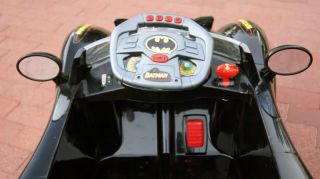 2013 New Hot Batman Batmobile Kids Ride on Car 6V 10AH Battery Power R C Wheels