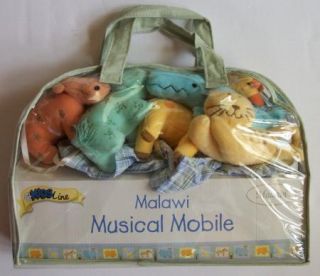 Malawi Kidsline Musical Crib Mobile Safari Animals Baby