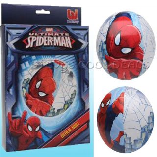 Spider Man Water Swim Inflatable Rubber Ring Armbands Beach Ball Marvel Official