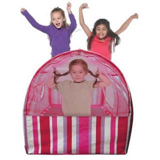 Bazoongi Kids Pink Stripe Bed Tent
