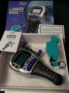 1997 Radica Lunker Bass Catch Release Electronic Handheld Game