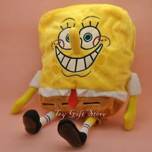 Cute Spongebob Squarepants Plush Doll Backpack New