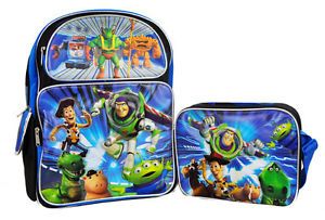 Disney Toy Story Buzz Lightyear Woody Mini Toddler 10" Backpack Tote Bag New