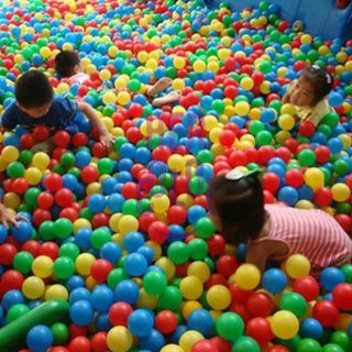 50pcs Soft Plastic Pit Ball Bright Color Toy Ball Pool Diameter 5 5cm for Kids
