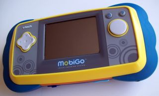 Vtech MobiGo Kids Touch Educational Learning Game System Ages 3 8 with 3 Games