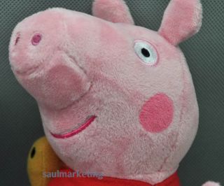 8" Peppa Pig Stuffed Plush Doll Toys 2 Pcs Figure Peppa George for Kids Gift