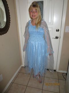 "Elsa" Costume New w O Tags Disney Frozen Adult Large Child Size