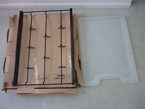 IKEA Komplement 701 181 57 Closet Plastic Tray and Wire Hooks Hanging System Par