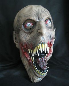 Vicious Mutant Zombie Bloody Horror Adult Halloween Mask