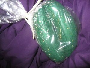 New in Package Kids Play Felt Food 2 Pack Cucumbers Hand Made
