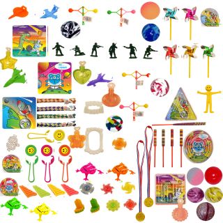 50 Unisex Pinata Party Bag Fillers Mini Toys Birthday Fete Kids Loot Boys Girls