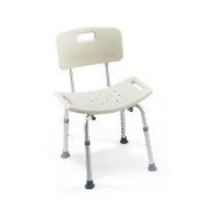 New Never Used Bath Shower Safety Chair Adjustable Legs Seat Bench Free SHIP