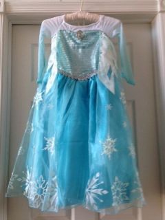  Elsa Frozen Dress Up Princess Costume Sold Out 2 3 w Wand