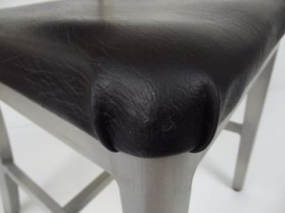 Mid Century Modern Machine Age Goodform Aluminum Office Chair Tanker Desk Chair