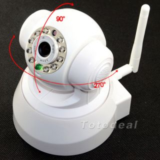 Wireless IP Camera Baby Care Monitor Security WiFi Night Vision Audio Video