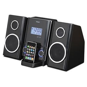 Teac CD R RW  Player Hi Fi Music Speaker System iPod iPhone Docking Station