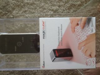 New in Box Celluon Magic Cube Projection Keyboard and Multi Touch Mouse