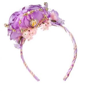 Disney Tangled Rapunzel Crown Tiara Halloween Costume Headband Girls Gift New