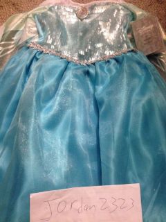 Disney Frozen Elsa Dress Size 5 6 Brand New