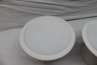 2 MTX 620CE in Wall White Surround Sound Enclosed Speakers Flush Mount Celing 715442630141