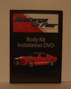 1967 1968 Mustang Eleanor Body Kit DVD Updated Version
