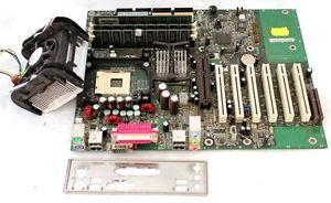 Intel Desktop Board D845WN Socket 478 Motherboard with Heatsink Fan Memory