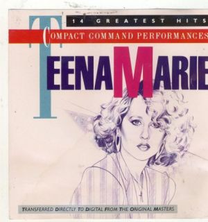 Teena Marie Compact Command Performances 14 Greatest Hits CD