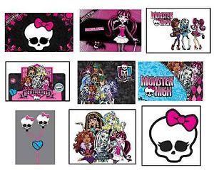 18 Monster High Stickers Labels Goody Loot Gift Favor Treat Bag Fillers Party