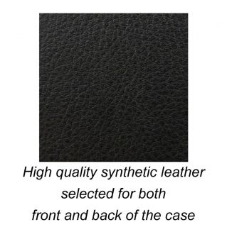 Next Generation Slim Smart Cover Case for Apple iPad Mini Black Leather