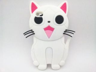 1x 3D Cute Cartoon Animal for Apple iPod Touch 4 4th Gen TPU Silicone Case Cover