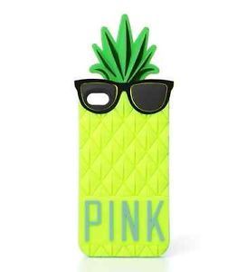 Brand New Victoria's Secret Pink iPhone 4 4S Soft Case 2013 Pineapple Yellow