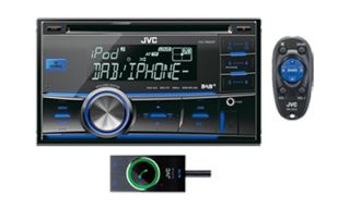 JVC KW DB60AT DAB Car Radio Stereo CD  USB iPod iPhone Bluetooth Handsfree
