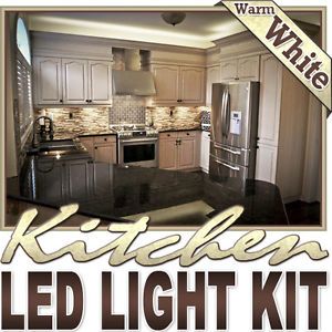 Kitchen Pantry Wine Rack LED Strip Lighting Complete Package Kit Lamp Light DIY