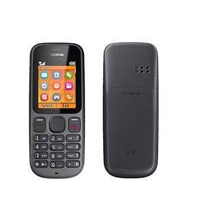 Nokia 100 Black Unlocked GSM Dualband Bar Cell Phone