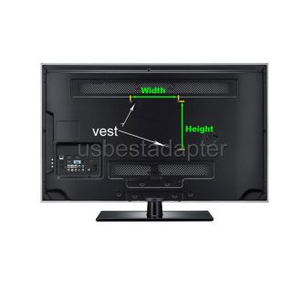 Sunydeal LCD LED Tilt TV Wall Mount 27 32 42 47 50 55 65 for LG Sony Samsung Etc