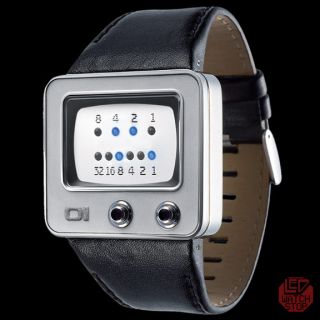 01 The One TV Cool Retro Style Binary LED Watch TV109B1