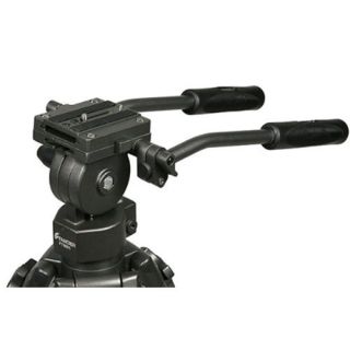 Professional Heavy Duty 75mm Video Camera Tripod with Fluid Drag Pan Head FT9901