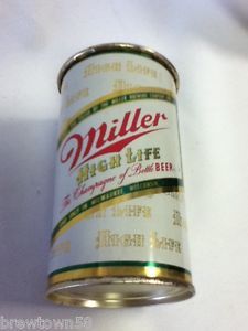 HM8 Miller Beer Can High Life Old Label Straw Pen Pencil Holder Cup Brewery