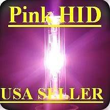 H1 Pink Xenon HID Bulbs Fog Light