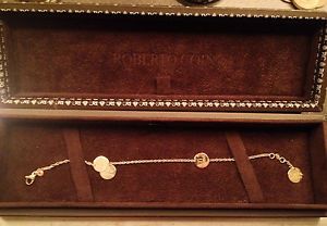 Authentic Roberto Coin 18K Bracelet Express Your Love in 4 Different Languages
